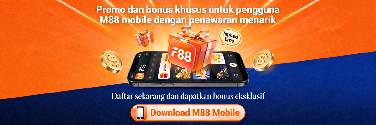 Promo dan bonus khusus untuk pengguna M88 mobile dengan penawaran menarik